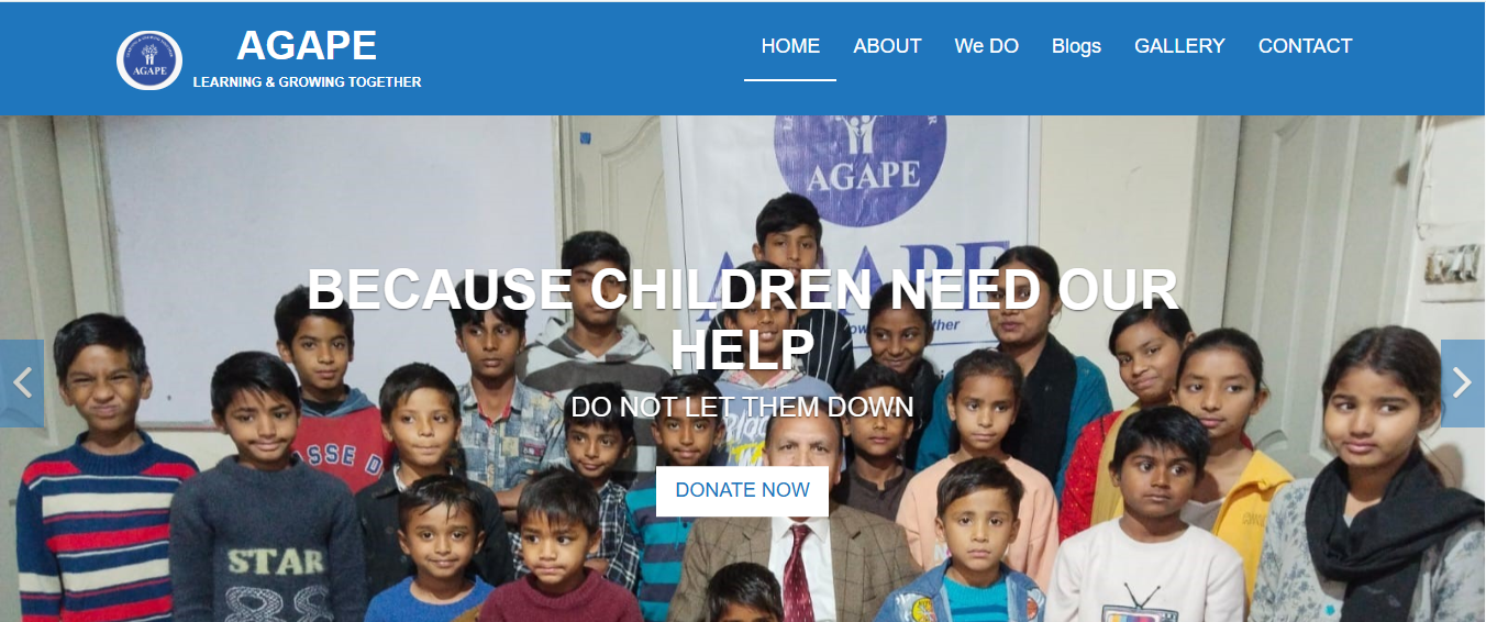 AGAPE Together Website